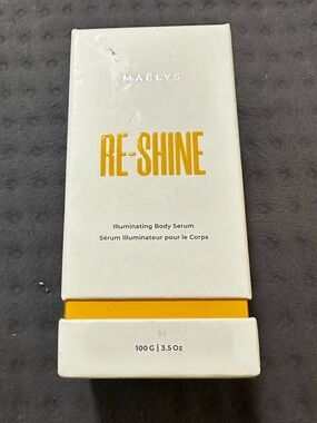 MAËLYS RE-SHINE Illuminating Body Serum - Hyaluronic Acid 3.5 oz NEW Brightens